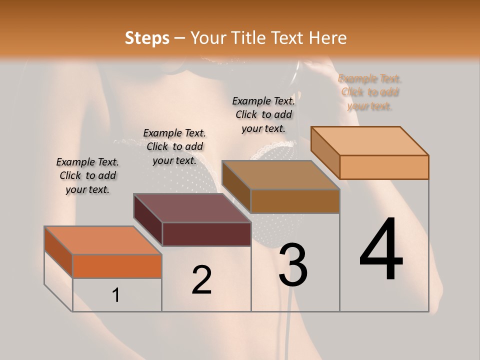 Beautiful Dj Girl PowerPoint Template