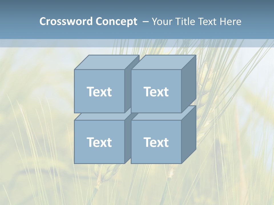 Wheat Green PowerPoint Template