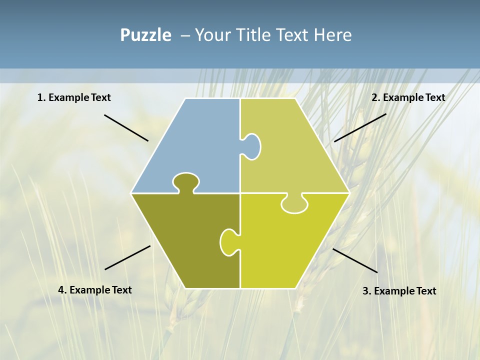 Wheat Green PowerPoint Template