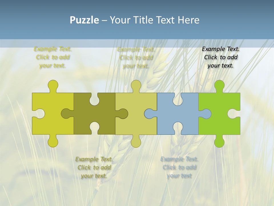 Wheat Green PowerPoint Template