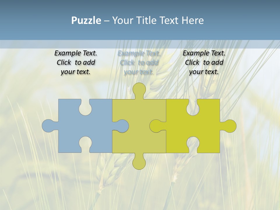 Wheat Green PowerPoint Template