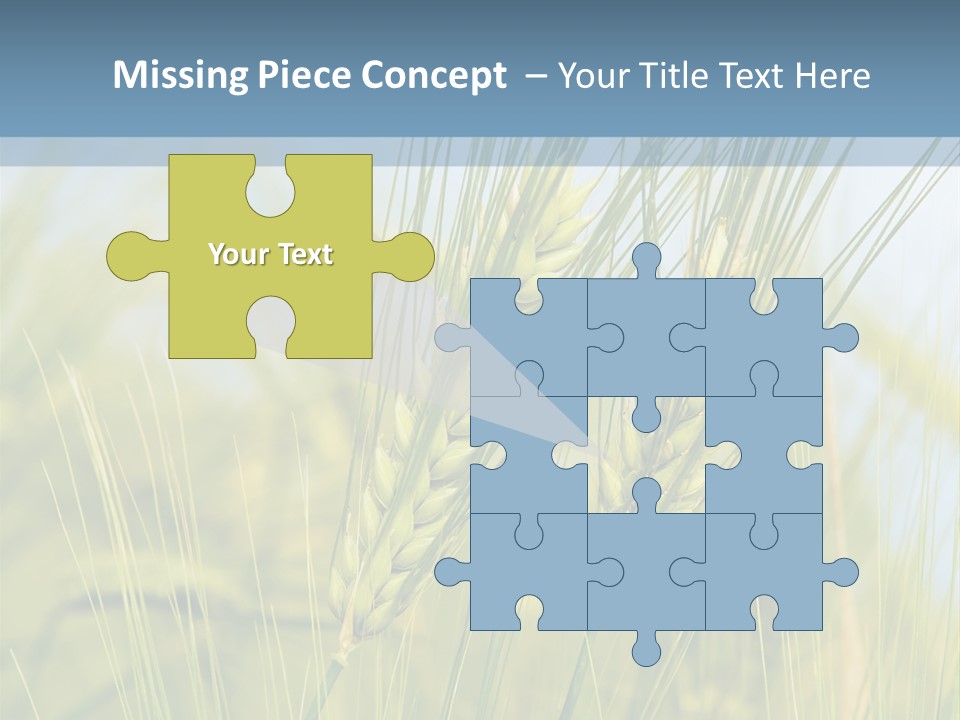 Wheat Green PowerPoint Template