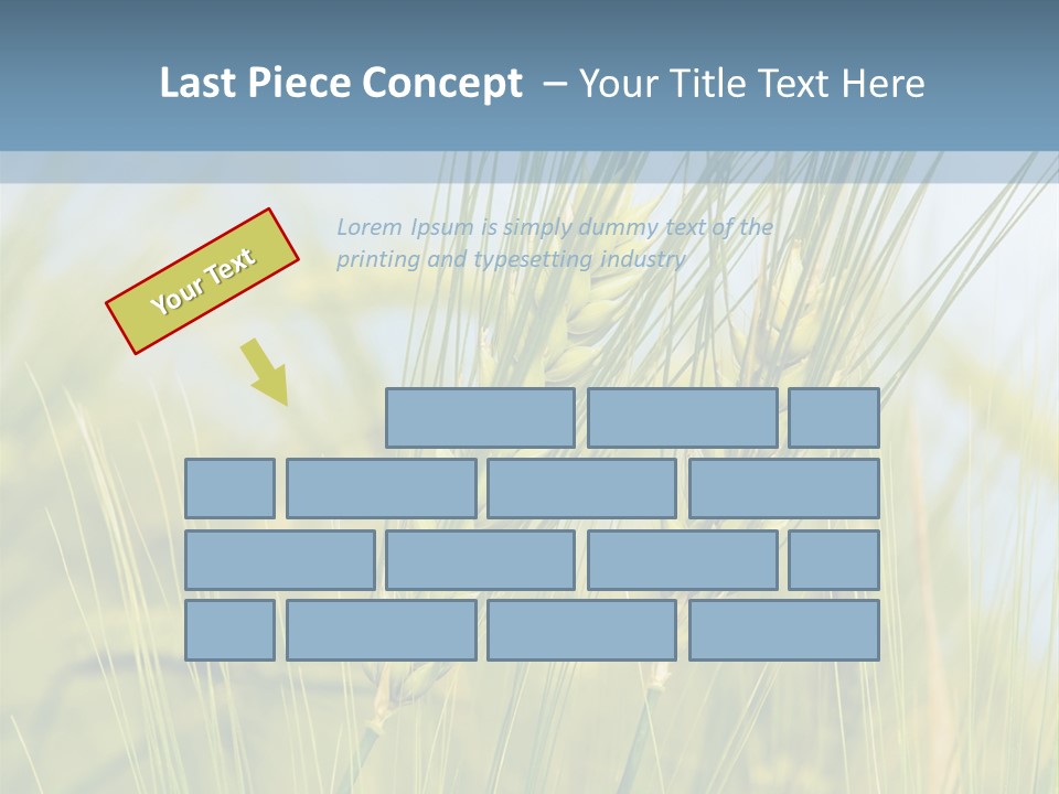 Wheat Green PowerPoint Template