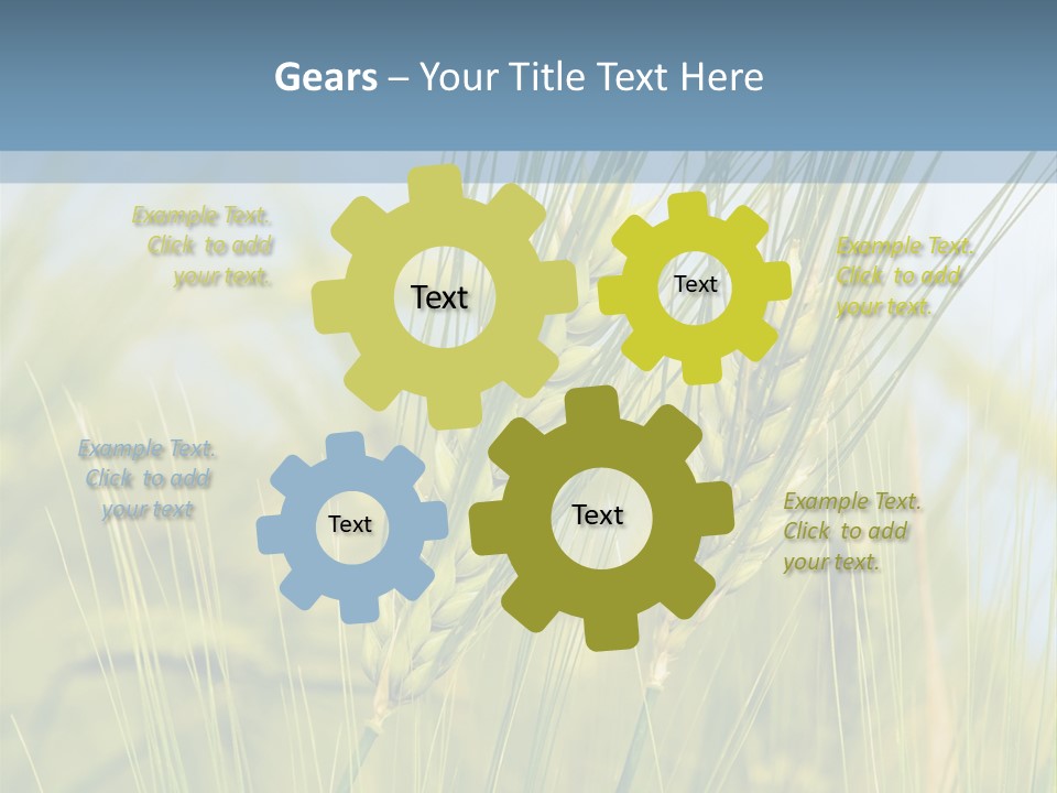 Wheat Green PowerPoint Template