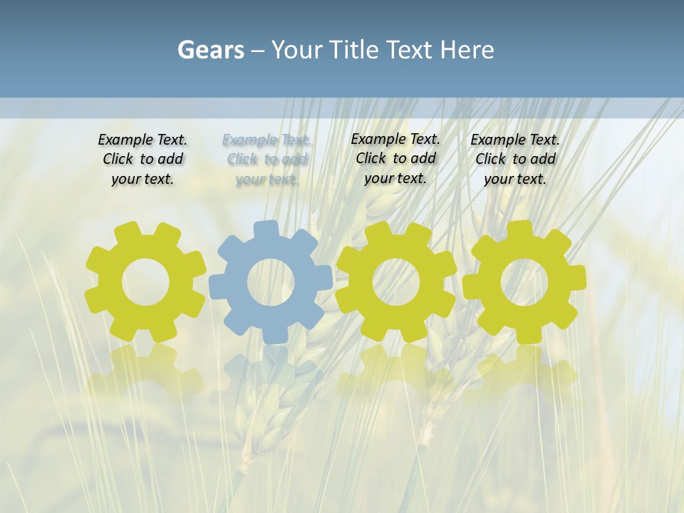 Wheat Green PowerPoint Template