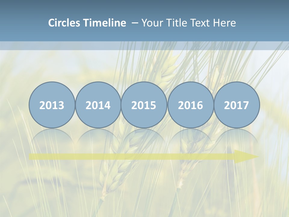 Wheat Green PowerPoint Template