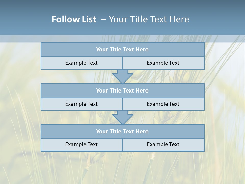 Wheat Green PowerPoint Template
