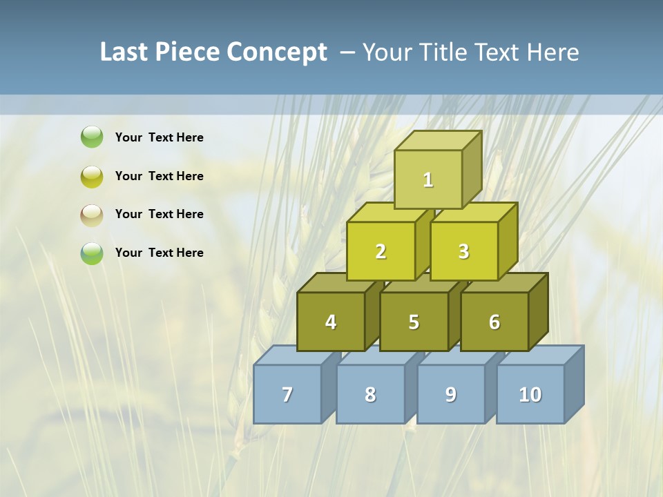 Wheat Green PowerPoint Template