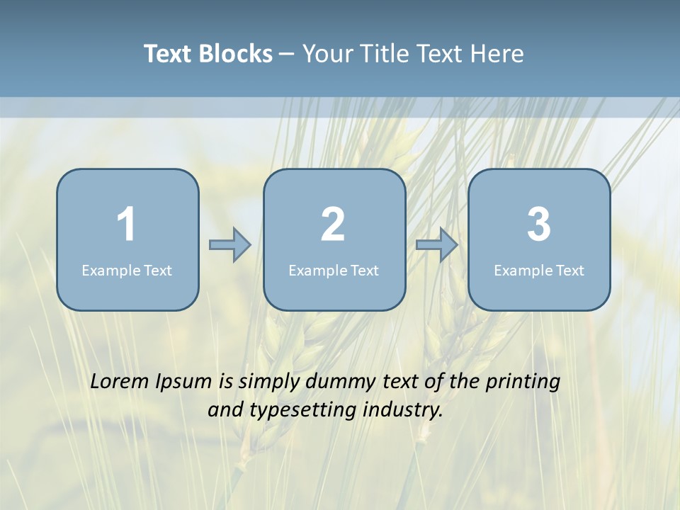 Wheat Green PowerPoint Template