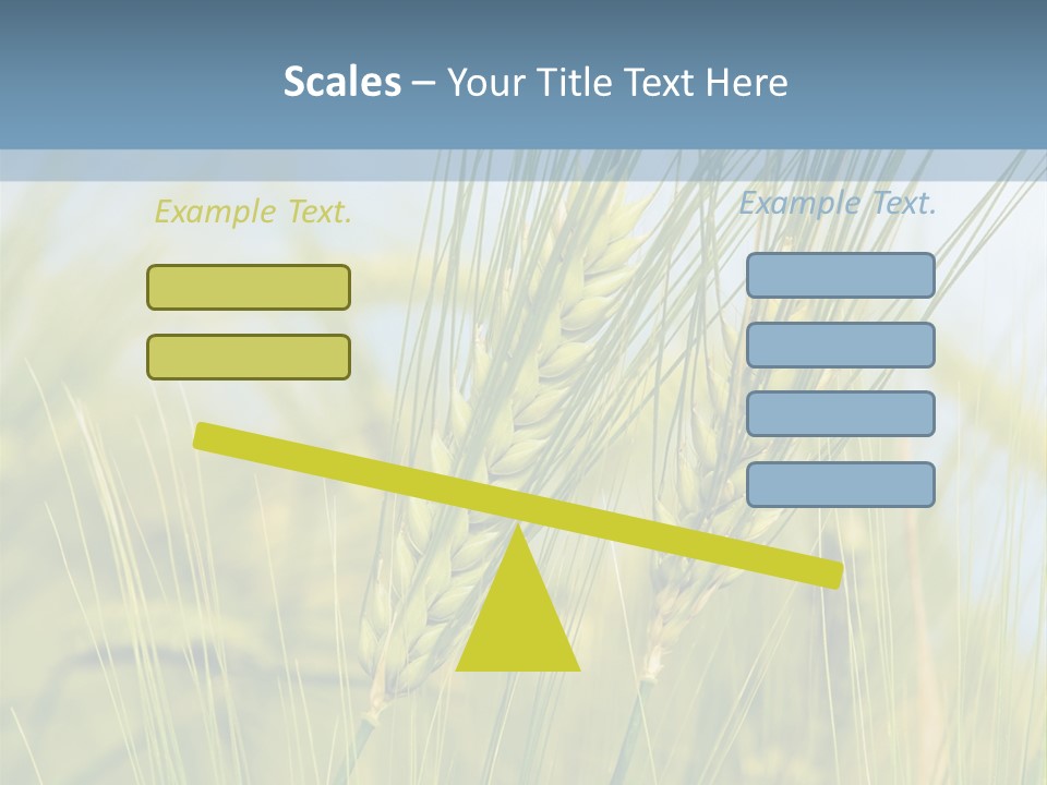 Wheat Green PowerPoint Template