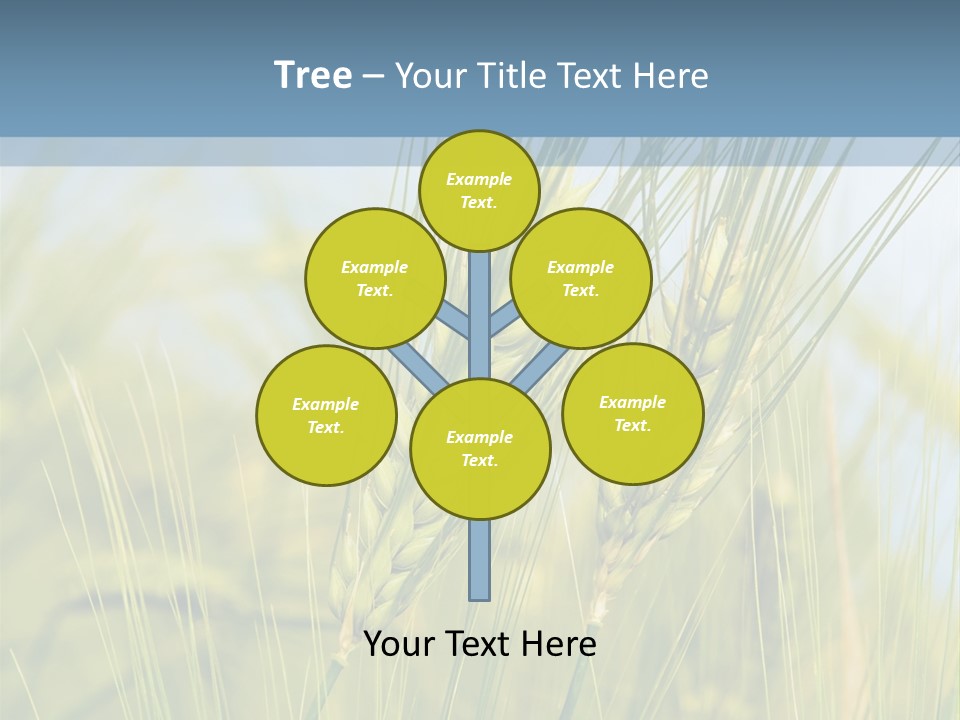 Wheat Green PowerPoint Template