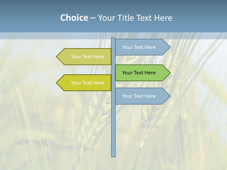 Wheat Green PowerPoint Template