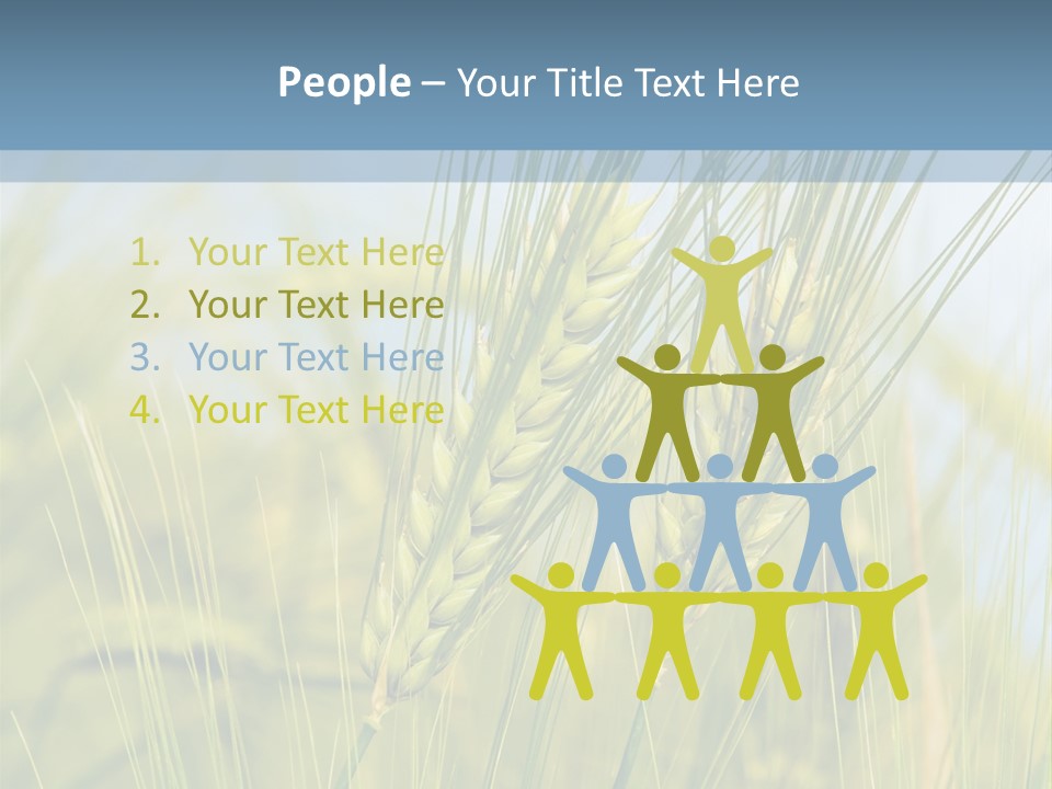 Wheat Green PowerPoint Template