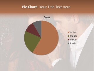 Couples Eating Chocolate PowerPoint Template