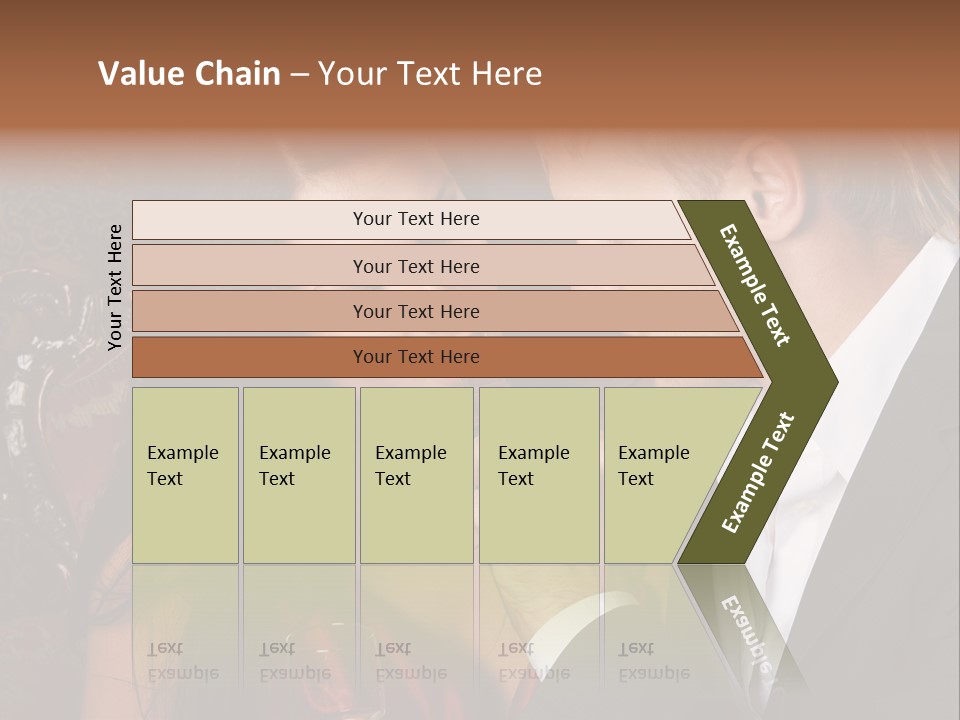 Couples Eating Chocolate PowerPoint Template