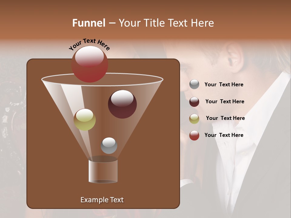 Couples Eating Chocolate PowerPoint Template