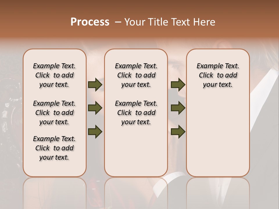 Couples Eating Chocolate PowerPoint Template