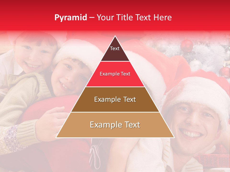 Family Christmas Photo Ideas PowerPoint Template