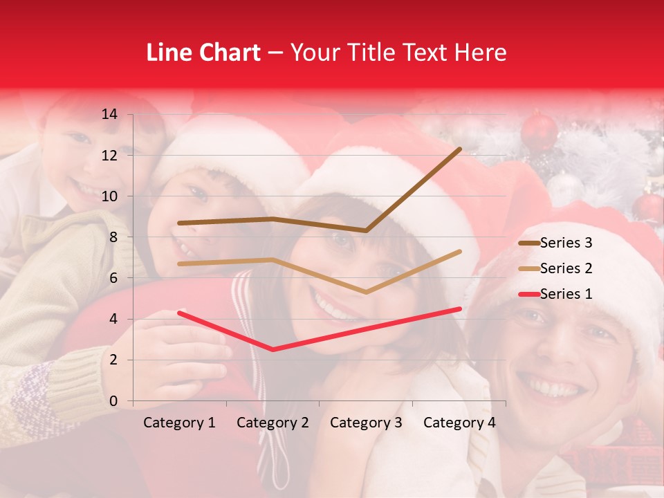 Family Christmas Photo Ideas PowerPoint Template