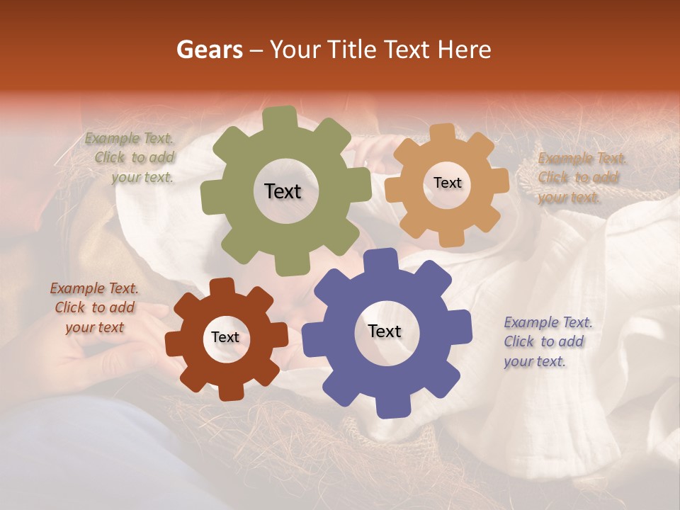 Baby Jesus PowerPoint Template