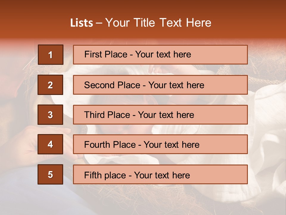 Baby Jesus PowerPoint Template