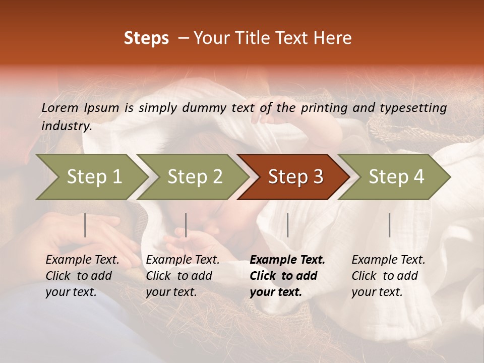 Baby Jesus PowerPoint Template