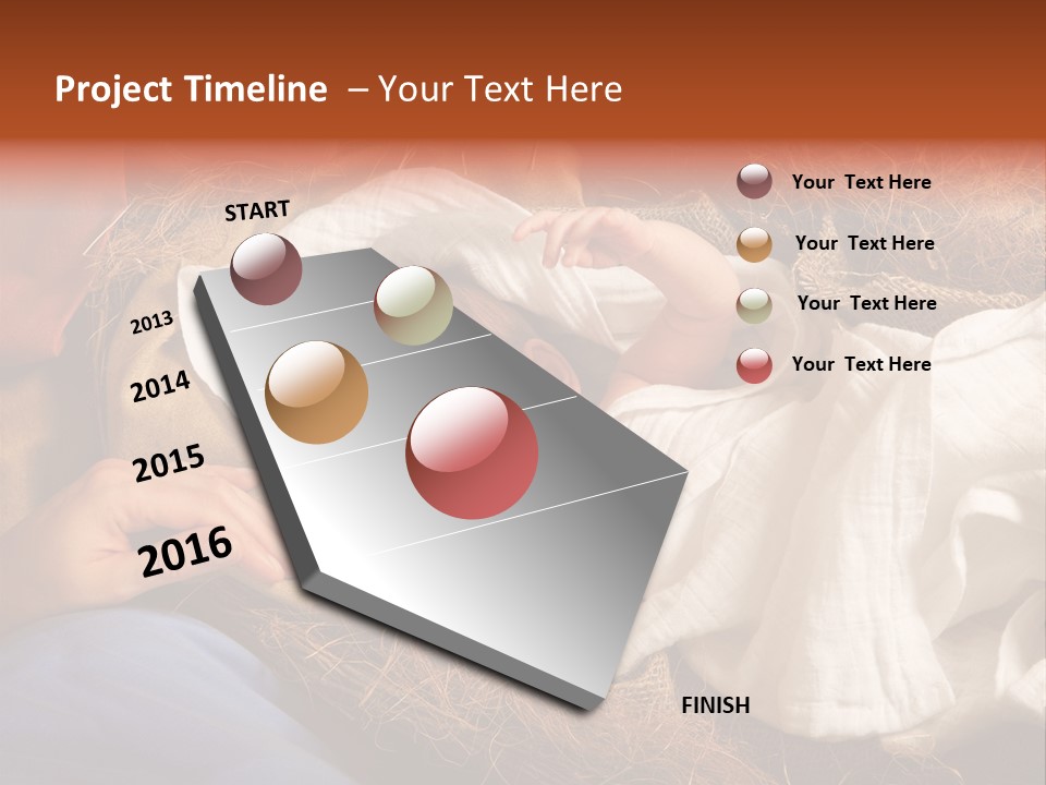 Baby Jesus PowerPoint Template