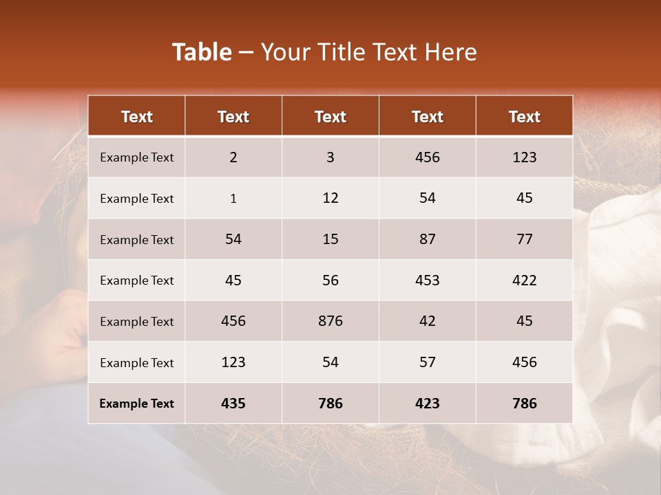 Baby Jesus PowerPoint Template