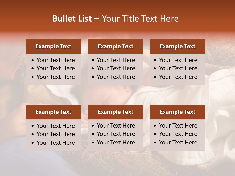 Baby Jesus PowerPoint Template