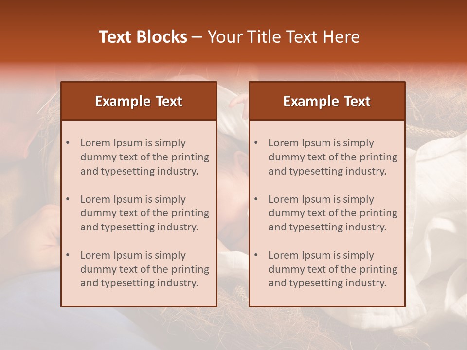 Baby Jesus PowerPoint Template