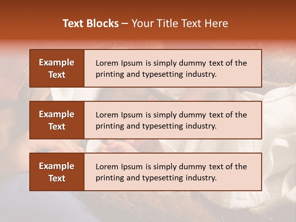 Baby Jesus PowerPoint Template