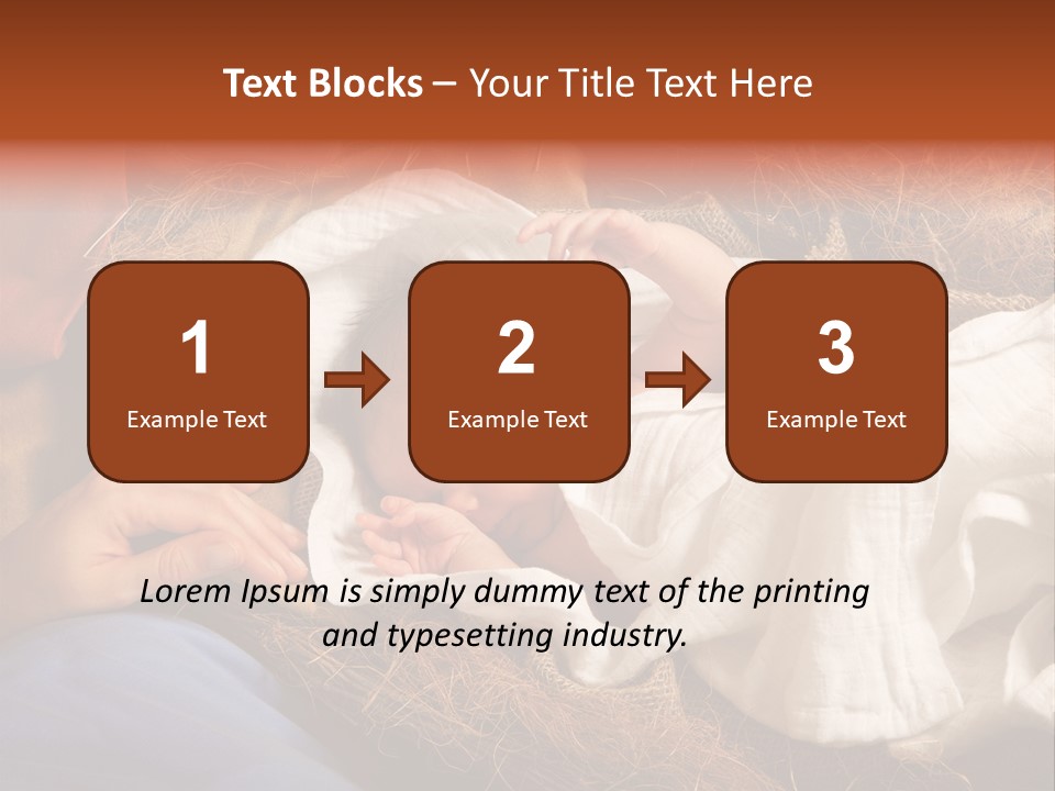 Baby Jesus PowerPoint Template