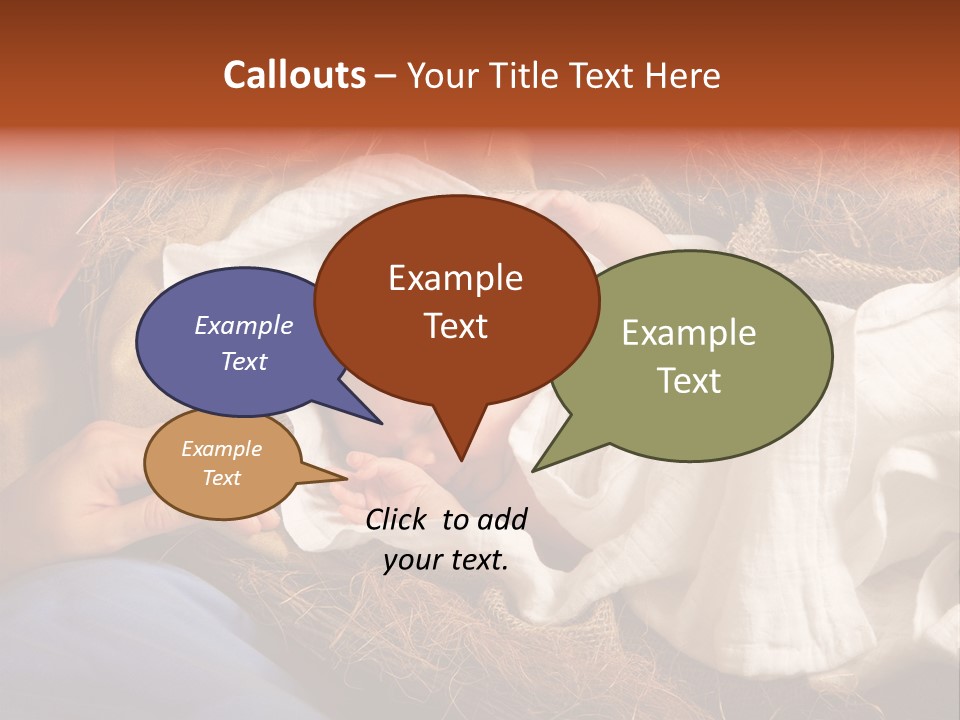 Baby Jesus PowerPoint Template