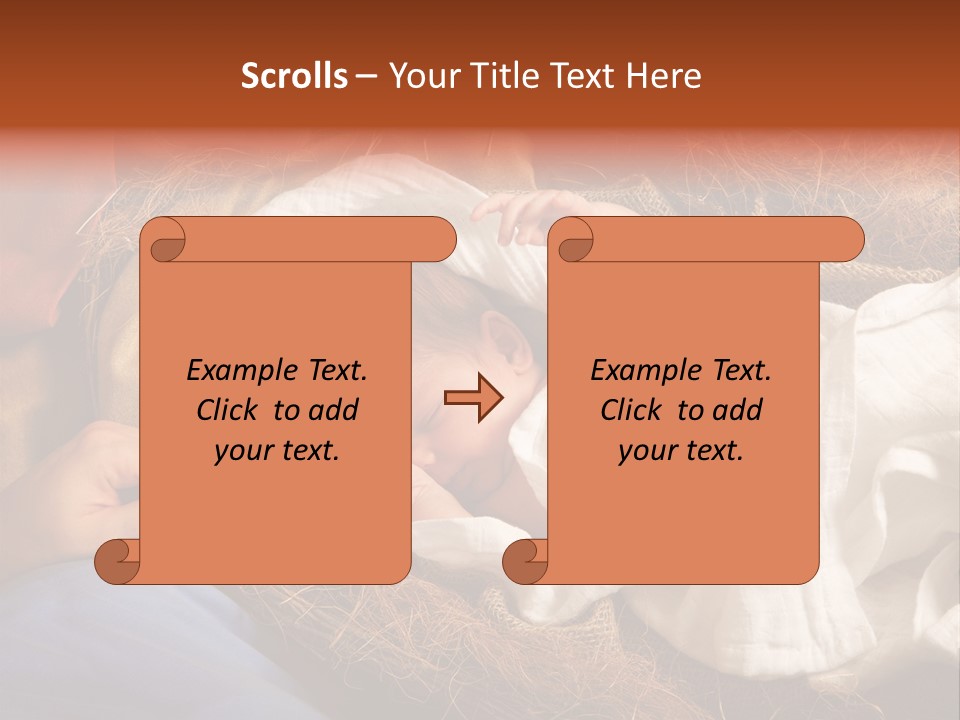 Baby Jesus PowerPoint Template
