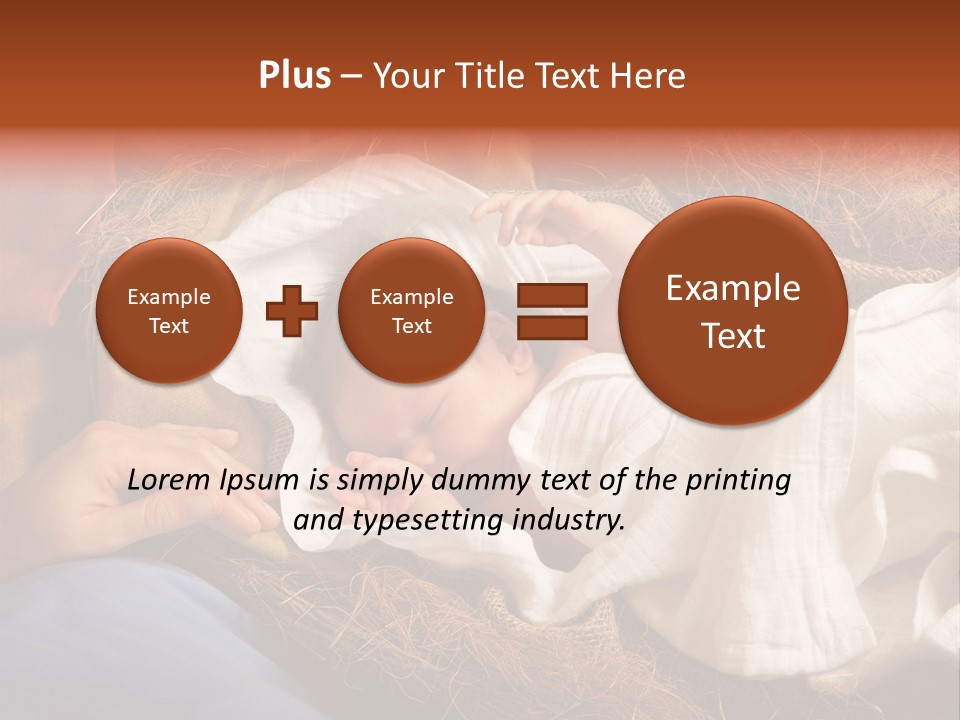 Baby Jesus PowerPoint Template