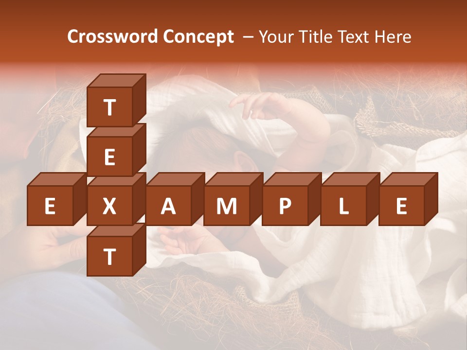 Baby Jesus PowerPoint Template