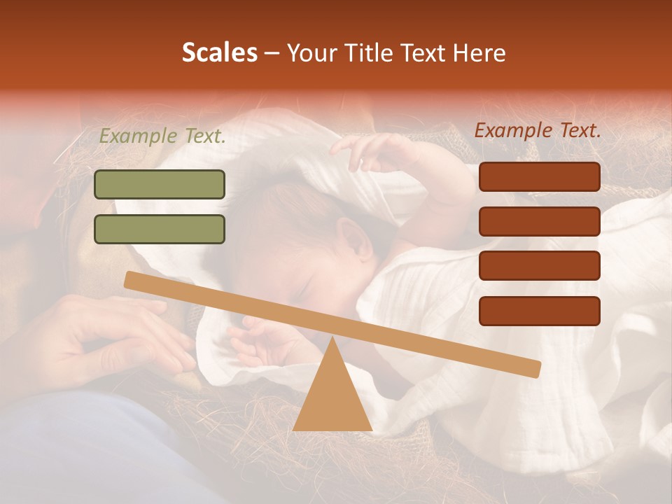 Baby Jesus PowerPoint Template