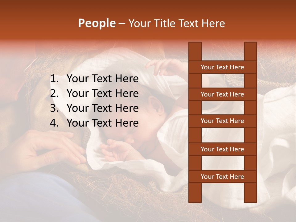 Baby Jesus PowerPoint Template