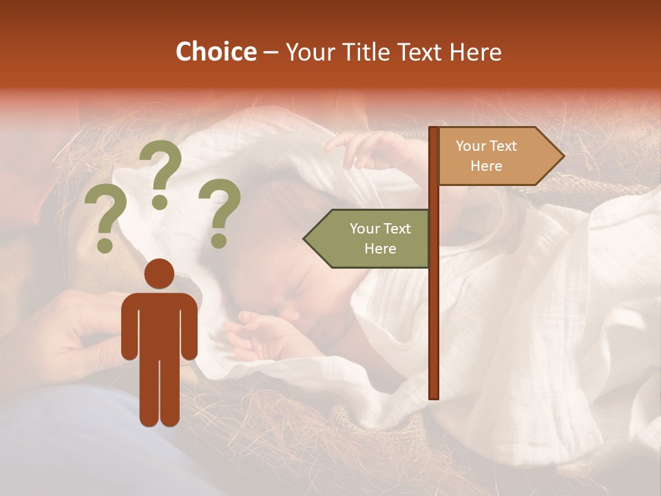 Baby Jesus PowerPoint Template
