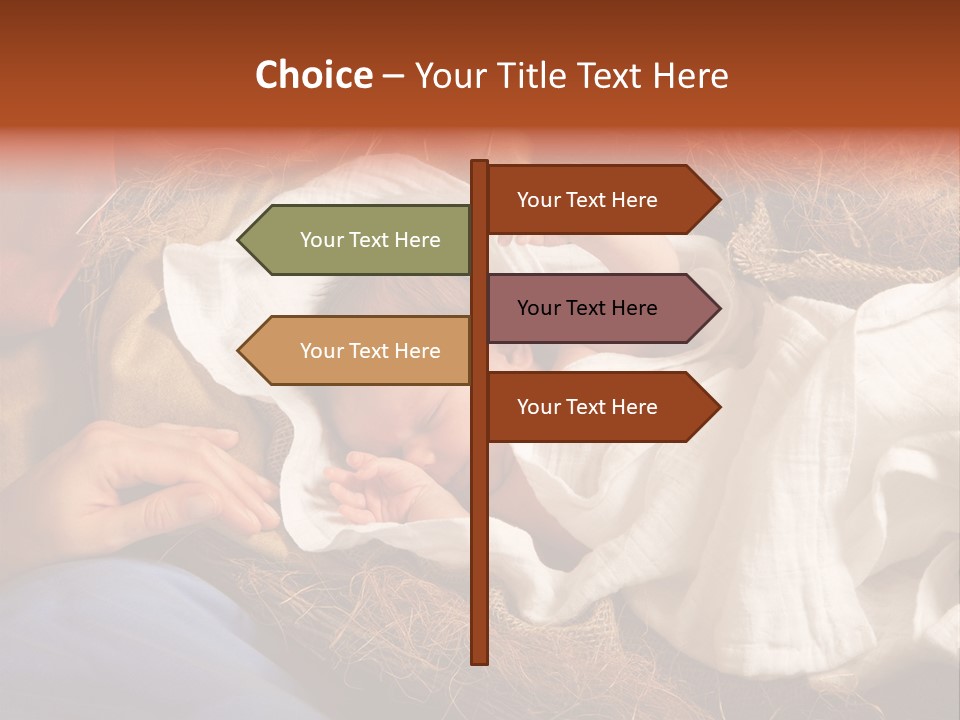 Baby Jesus PowerPoint Template