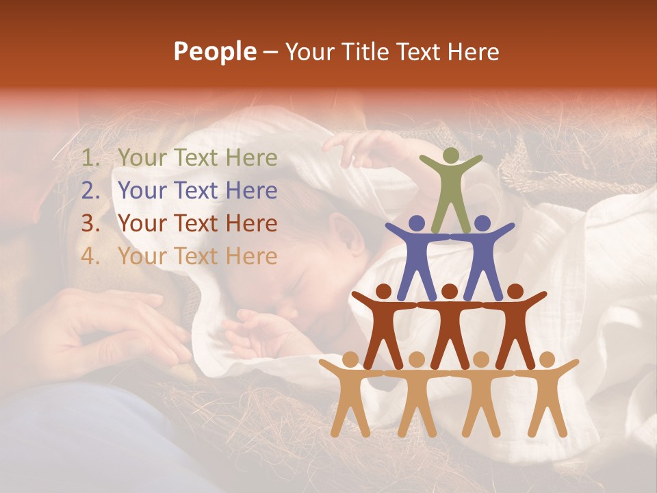 Baby Jesus PowerPoint Template