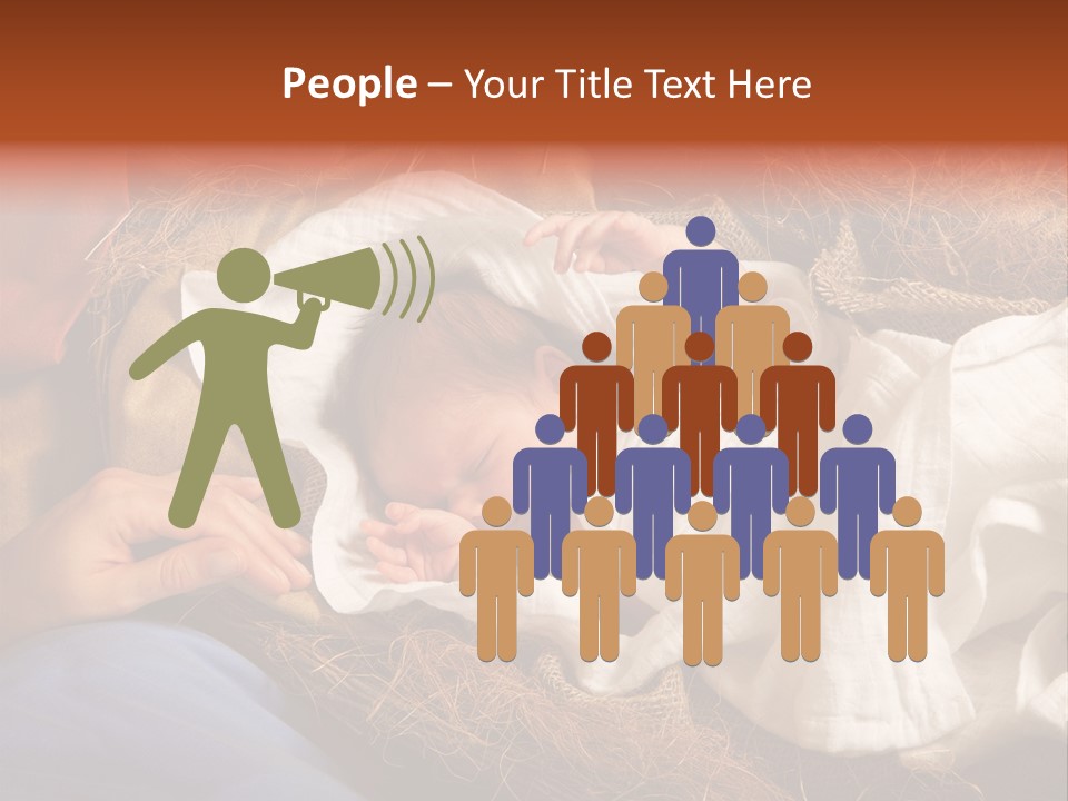 Baby Jesus PowerPoint Template