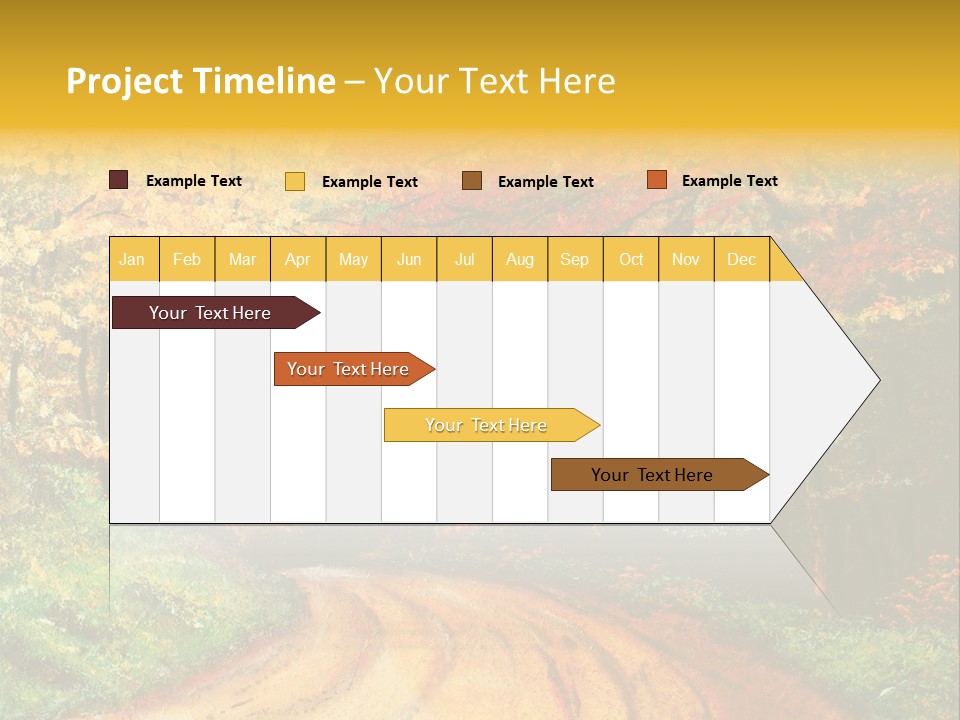 Forest Oil Painting PowerPoint Template