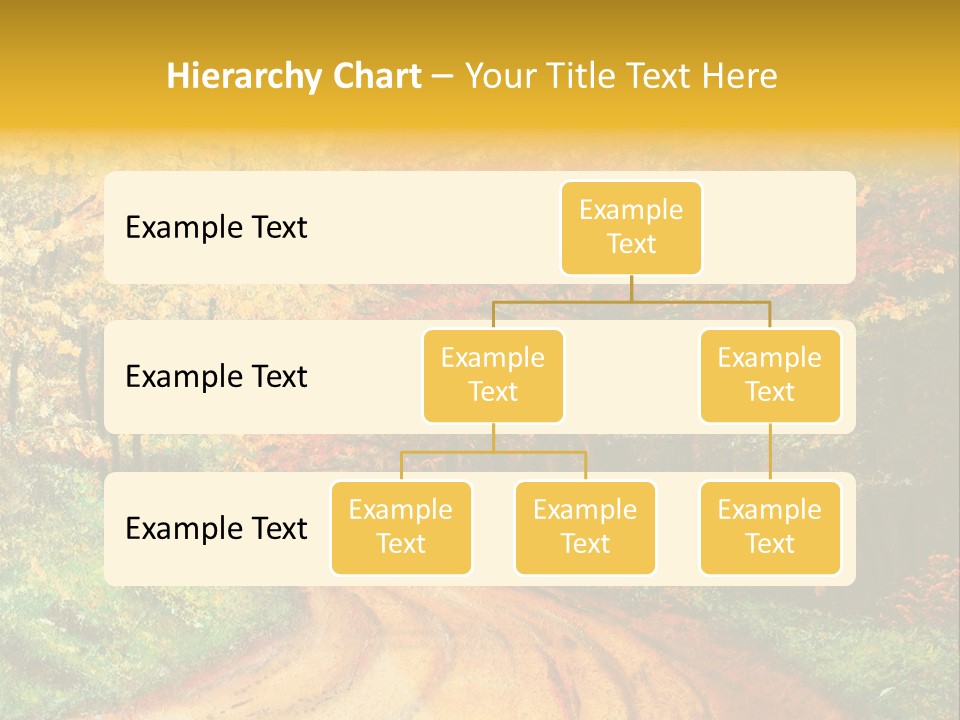 Forest Oil Painting PowerPoint Template