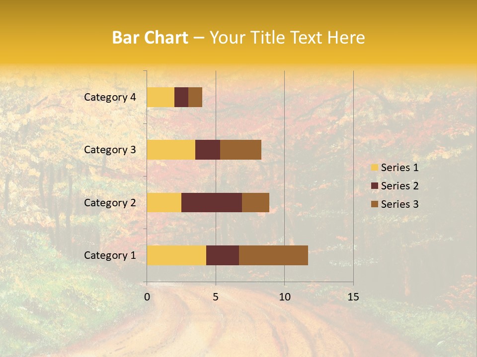 Forest Oil Painting PowerPoint Template