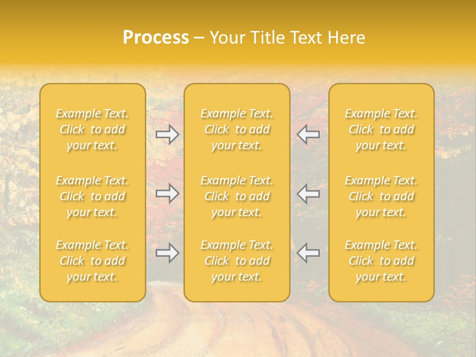 Forest Oil Painting PowerPoint Template