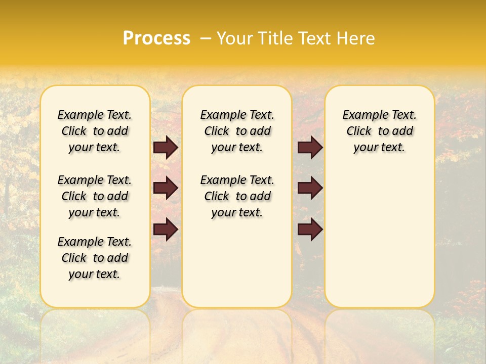 Forest Oil Painting PowerPoint Template