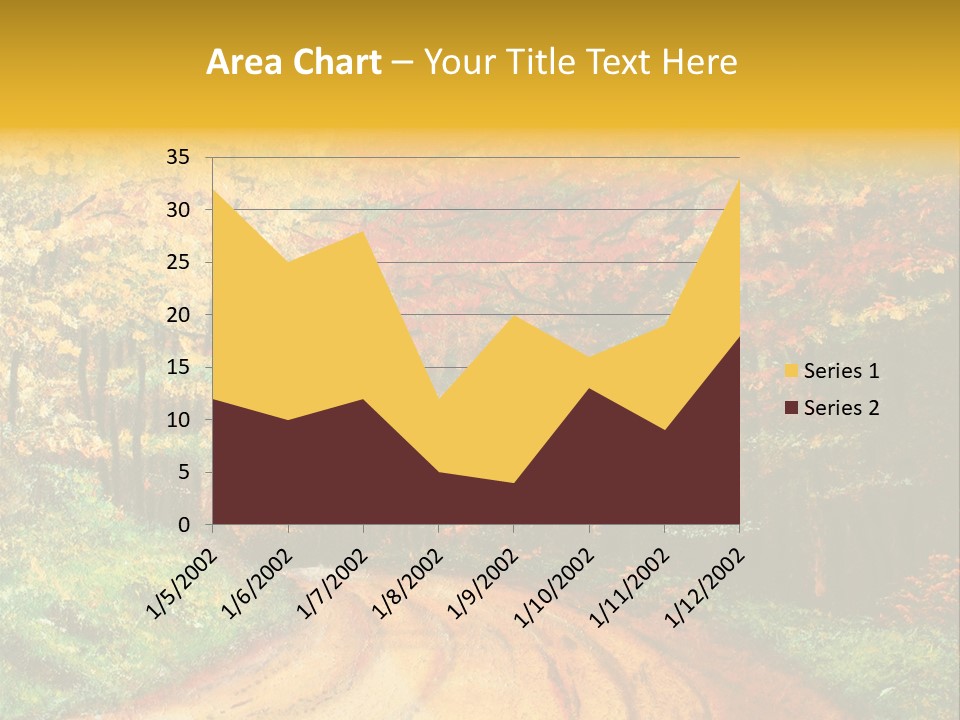 Forest Oil Painting PowerPoint Template