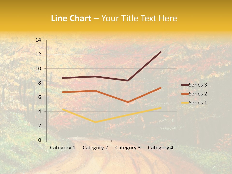Forest Oil Painting PowerPoint Template