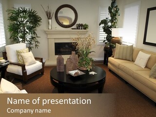 Home Interior PowerPoint Template